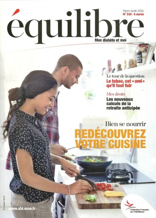EQUILIBRE n° 310, le dernier = Magazine de Mars - Avril 2016.